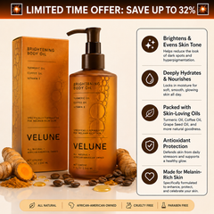 Velune bright body oil