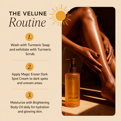 Velune bright body oil